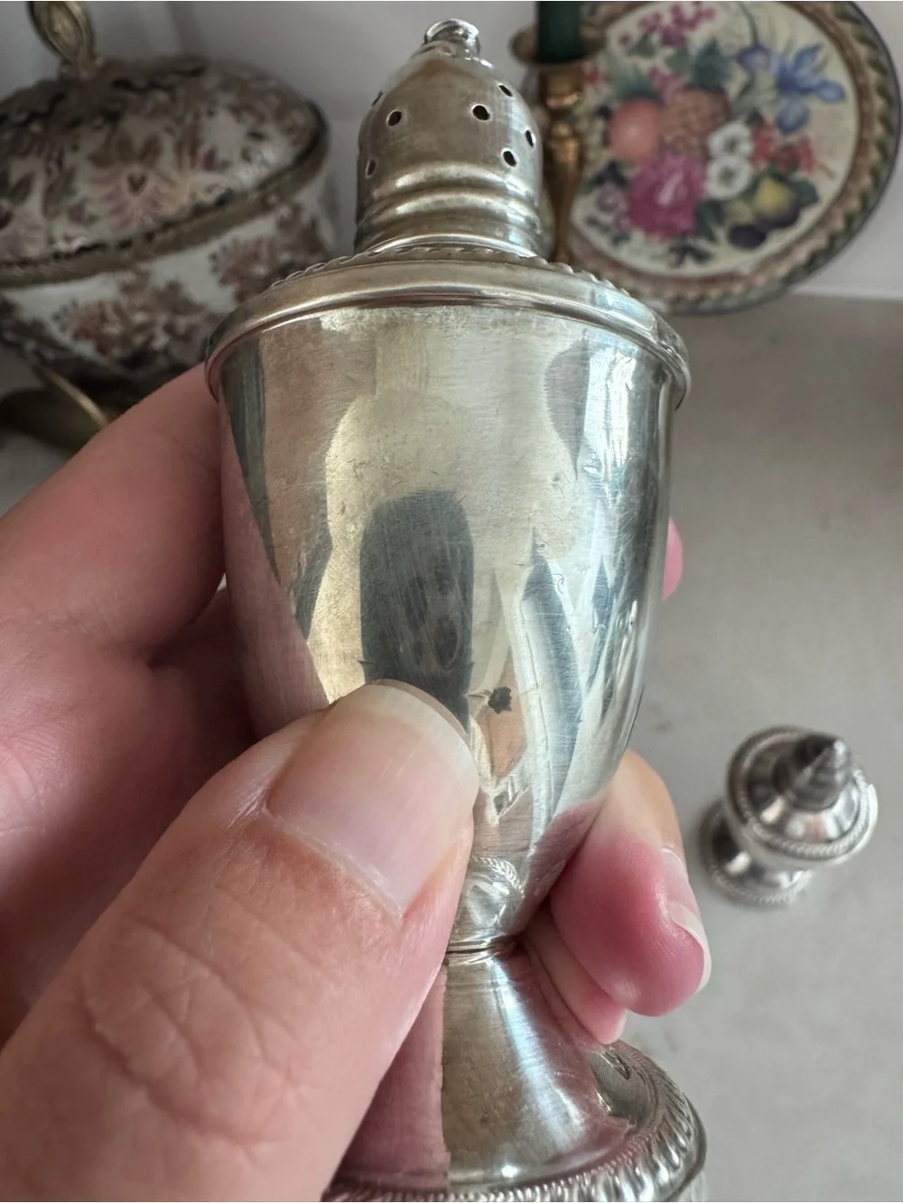 Vintage Duchin Creation Weighted Sterling Silver Salt & Pepper Shakers